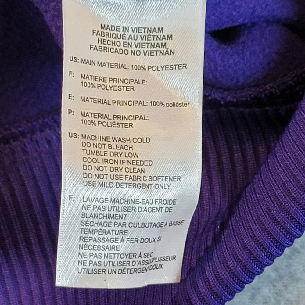 Adidas ECU Pirates Hoodie Mens Small Purple Climawarm Sweatshirt M34638 AV1008